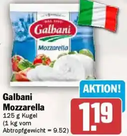 AEZ Galbani Mozzarella Angebot