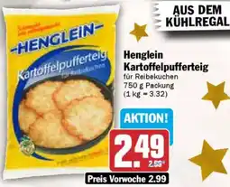 AEZ Henglein Kartoffelpufferteig Angebot