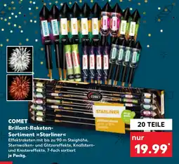 Kaufland COMET Brillant-Raketen- Sortiment >>Starliner<< Angebot