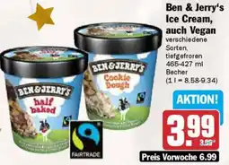 AEZ Ben & Jerry's Ice Cream, auch Vegan Angebot