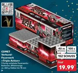 Kaufland COMET Verbund- Feuerwerk >>Triple Action<< Angebot
