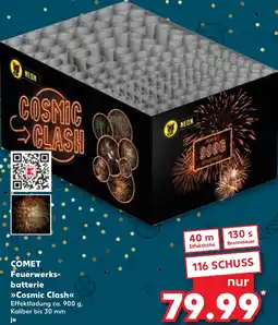 Kaufland COMET Feuerwerksbatterie >>Cosmic Clash<< Angebot