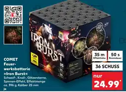 Kaufland COMET Feuerwerksbatterie >>Iron Burst<< Angebot