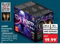 Kaufland COMET Feuerwerksbatterie >>Cyberpunk<< Angebot