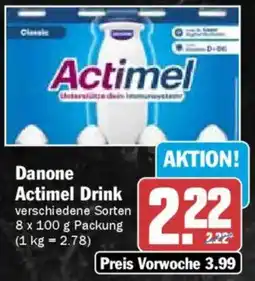 AEZ Danone Actimel Drink Angebot