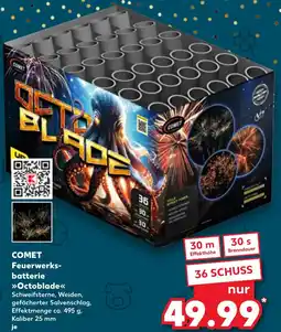 Kaufland COMET Feuerwerksbatterie >>Octoblade<< Angebot