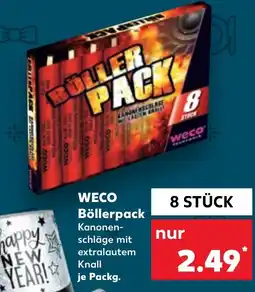 Kaufland WECO Böllerpack Angebot