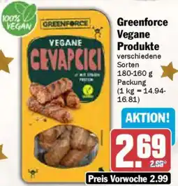 AEZ Greenforce Vegane Produkte Angebot