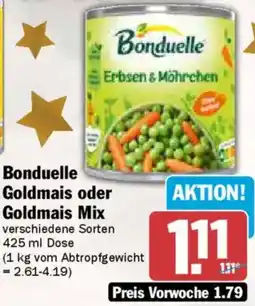 AEZ Bonduelle Goldmais oder Goldmais Mix Angebot