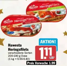 AEZ Hawesta Heringsfilets Angebot