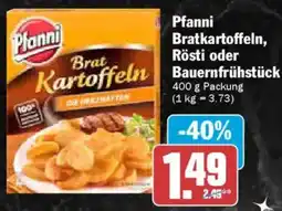 AEZ Pfanni Bratkartoffeln, Rösti oder Bauernfrühstück Angebot