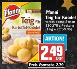 AEZ Pfanni Teig für Knödel Angebot