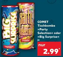 Kaufland COMET Tischbombe >>Party Selection<<< oder >>Big Surprise« Angebot