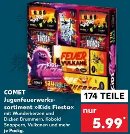 Kaufland COMET Jugenfeuerwerks- sortiment >>Kids Fiesta<< Angebot