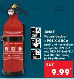 Kaufland ANAF Feuerlöscher »PS1-X ABC<< Angebot
