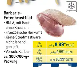METRO Barbarie- Entenbrustfilet Angebot