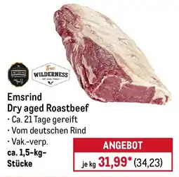 METRO Emsrind Dry aged Roastbeef Angebot