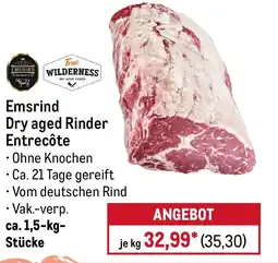 METRO Emsrind Dry aged Rinder Entrecôte Angebot