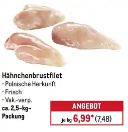 METRO Hähnchenbrustfilet Angebot