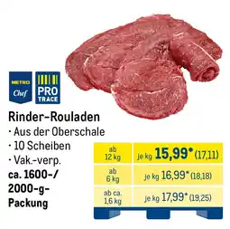 METRO Rinder-Rouladen Angebot