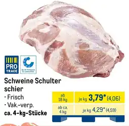 METRO Schweine Schulter schier Angebot