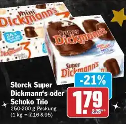 AEZ Storck Super Dickmann's oder Schoko Trio Angebot