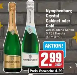 AEZ Nymphenburg Crystal Cabinet oder Gold Angebot