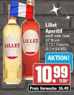AEZ Lillet Aperitif weiß oder rosé Angebot