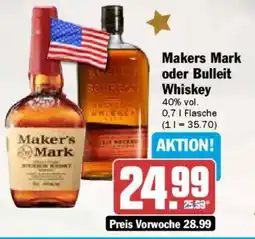AEZ Makers Mark oder Bulleit Whiskey Angebot
