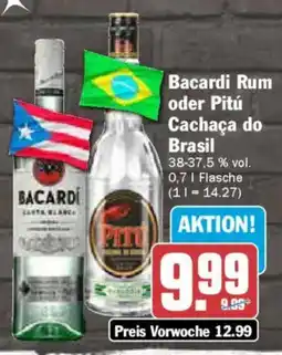 AEZ Bacardi Rum oder Pitú Cachaça do Brasil Angebot