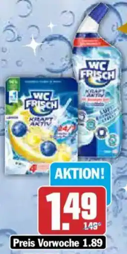 AEZ WC Frisch Kraft Aktiv oder WC Reiniger Gel Angebot