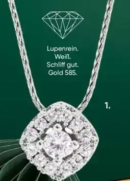 Galeria MONCARA Kette mit Anhänger Angebot