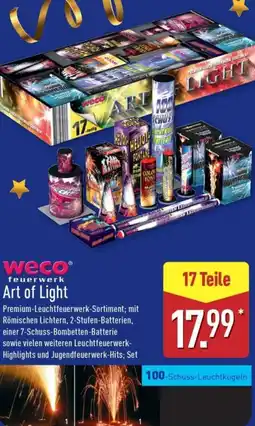Aldi Nord Weco Art of Light Angebot