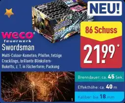 Aldi Nord Weco Swordsman Angebot