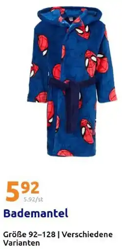 Action Bademantel Angebot