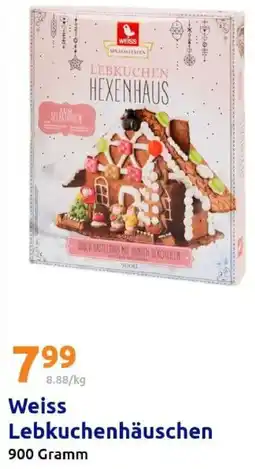 Action Weiss Lebkuchenhäuschen Angebot