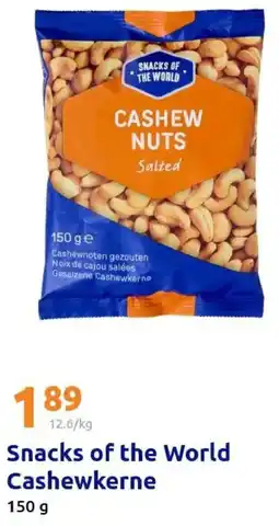 Action Snacks of the World Cashewkerne Angebot