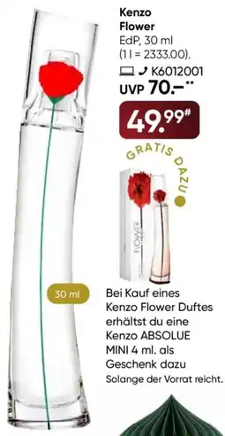 Galeria Kenzo Flower EdP Angebot