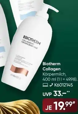 Galeria Biotherm Collagen Körpermilch Angebot