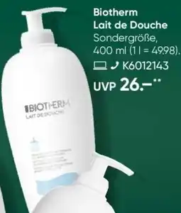 Galeria Biotherm Lait de Douche Angebot