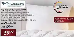 Galeria HÄUSSLING Kopfkissen KUSCHELTRAUM Angebot