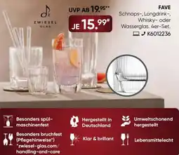 Galeria Zwiesel glas fave Angebot