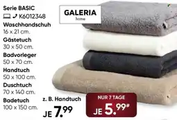 Galeria GALERIA home Serie BASIC Angebot