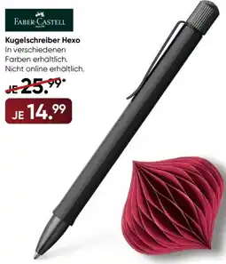 Galeria FABER-CASTELL Kugelschreiber Hexo Angebot