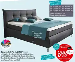 Zurbrüggen Boxspringbett Typ A „LEXOS" Angebot