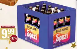WEZ Paulaner Spezi oder Limo Angebot
