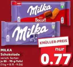 Kaufland MILKA Schokolade Angebot