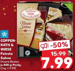Kaufland COPPENRATH & WIESE Feinste Sahne Angebot