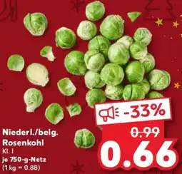 Kaufland Niederl./belg. Rosenkohl Angebot