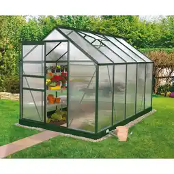 Netto Marken-Discount Vitavia Venus 6200 Gewächshaus 4 mm HKP grün, ohne Fundament Angebot